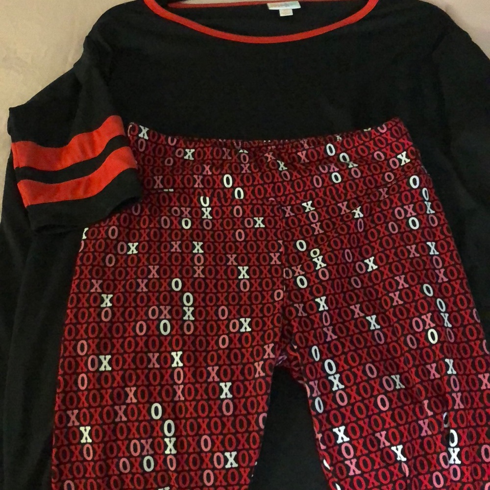 Luluroe Valentines Outfit